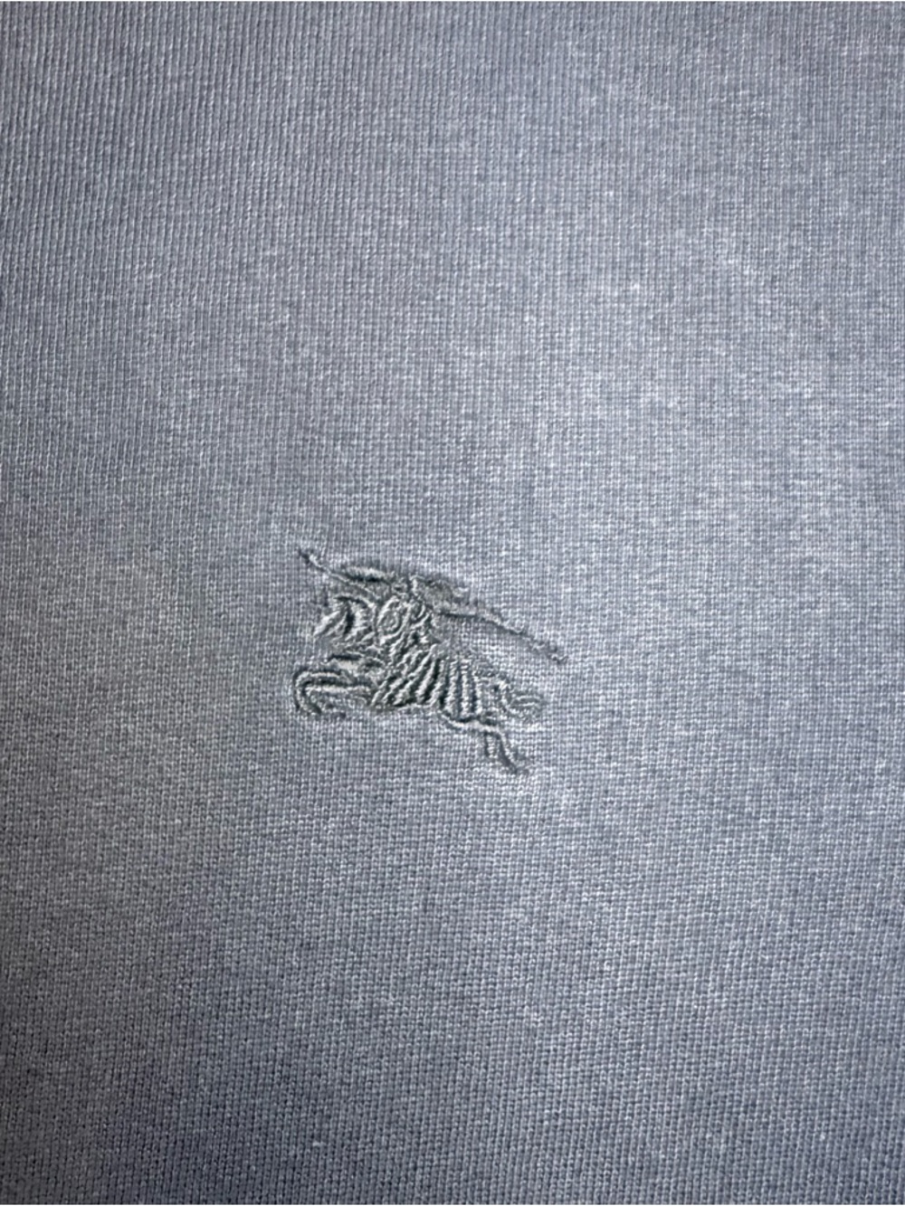 Burberry Dark Navy Crewneck Sweatshirt - Picture 7 of 15